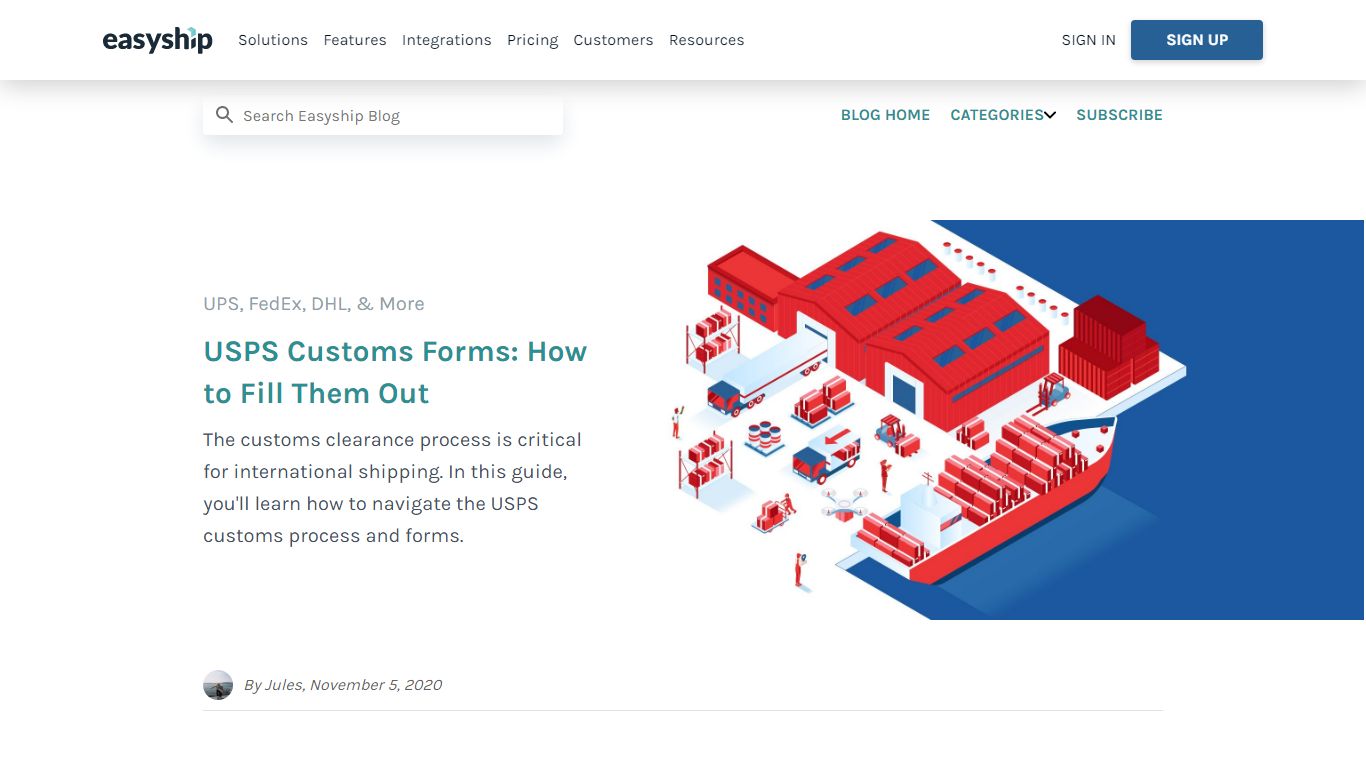 USPS Customs Forms: How to Fill Them Out | Easyship Blog